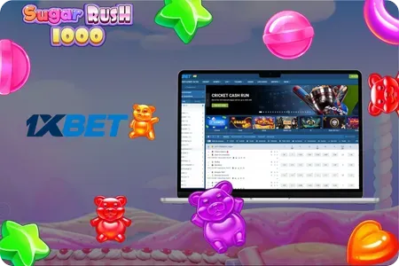 Play Sugar Rush on 1xBet