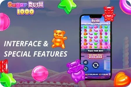 Game Interface and Key Features Sugar Rush spin